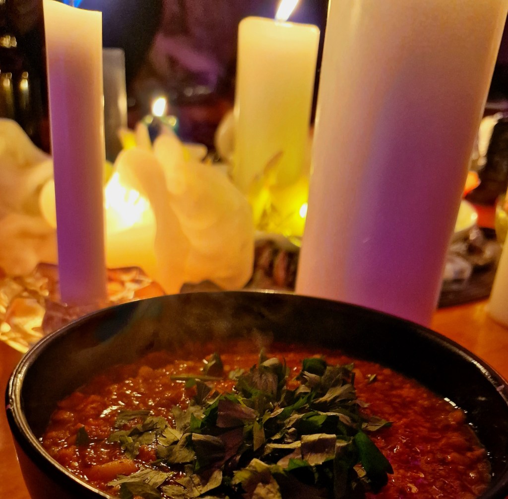 Ķiploku sautējums ar&nbsp;lēcām